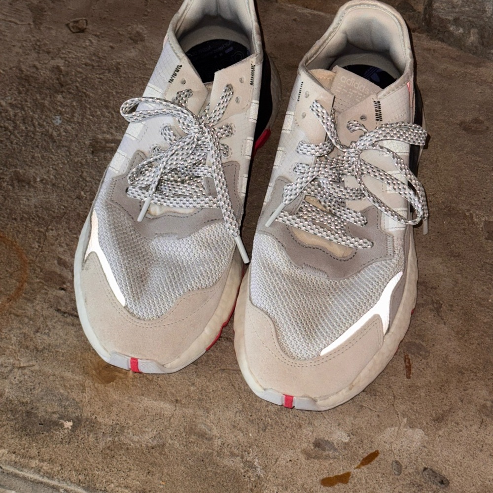 Adidas Cream Chunky Sneakers